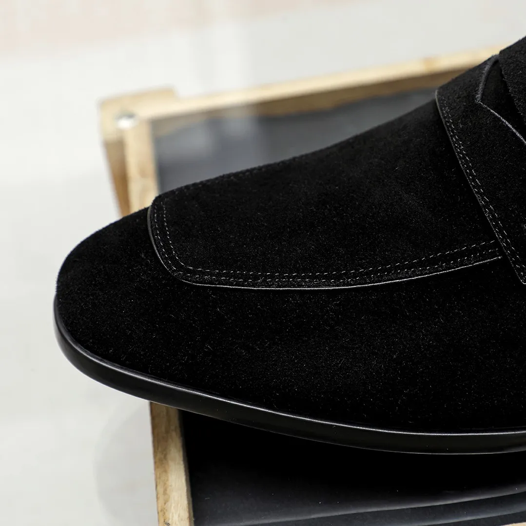 Men's shoes 💰600 🕷🕷🐂【Ferragamo】 Popular fashion casual shoes🇨🇳Official website counter 1:1 production, original mold opening💯Good quality can be seen, imported high-end first-layer pebbled calfskin, water-dyed🐂leather lining🌿very clear texture, high-quality waterproof, non-slip and wear-resistant outsole🎋high quality and low price, truly handmade🍓, 5 colors available! Code number 38-44 (45. To be customized)